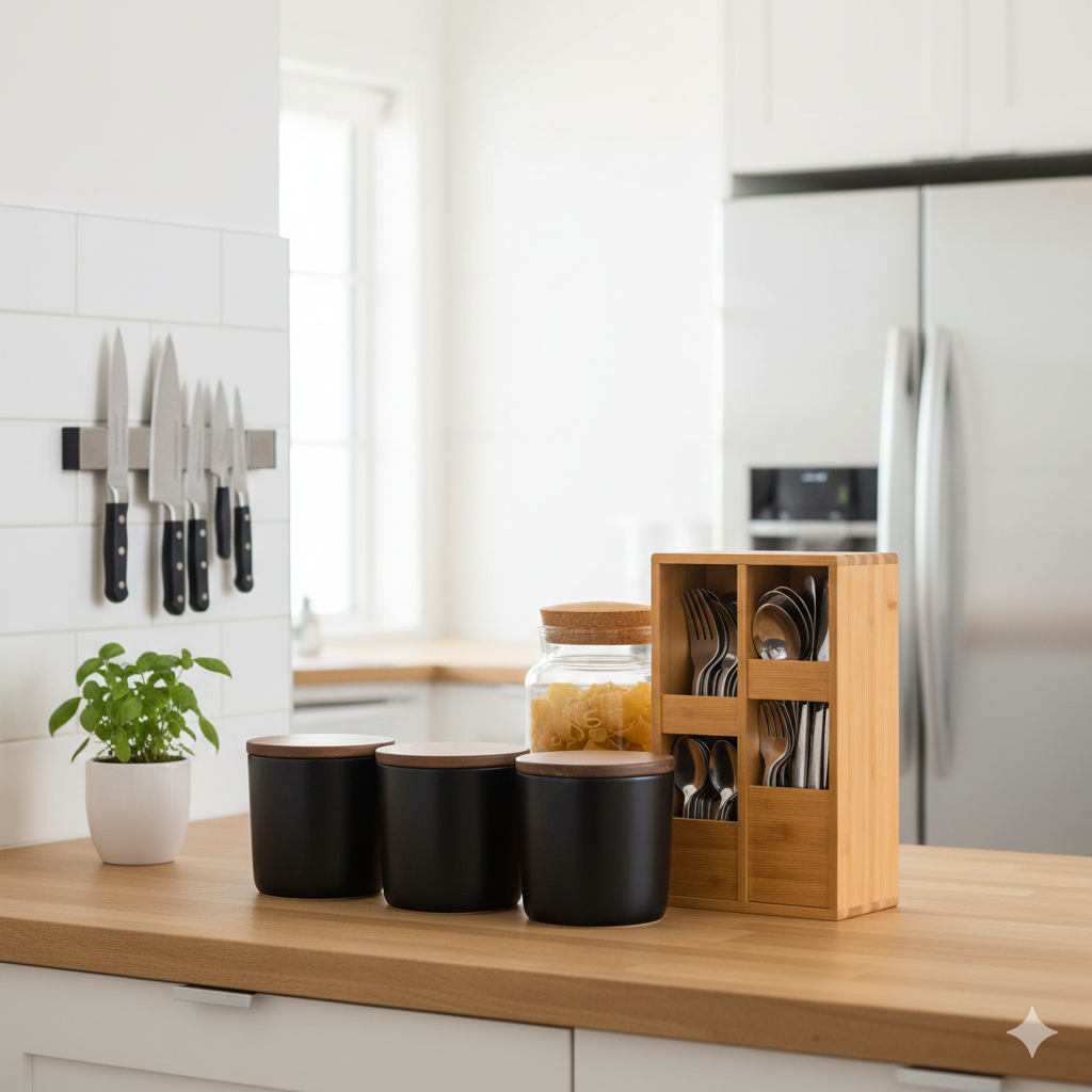 kitchen storage and accessories